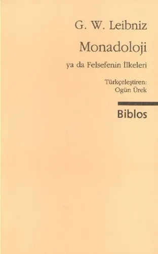 Monadoloji ya da Felsefenin İlkeleri