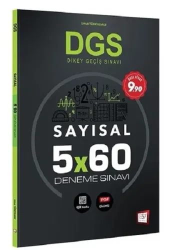 657 DGS Sayısal 5x60 Deneme Sınavı Tamamı PDF Çözümlü-YENİ