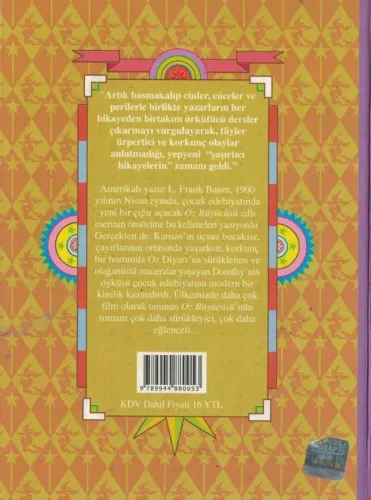 Oz Büyücüsü (Ciltli) L. Frank Baum Türkiye İş Bankası Kültür Yayınları