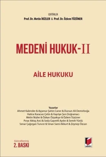Medeni Hukuk - II