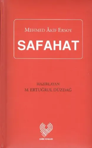 Safahat; (ciltli, ipek şamua kâğıt)