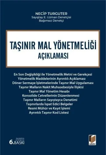 Taşınır Mal Yönetmeliği Açıklaması Necip Turguter