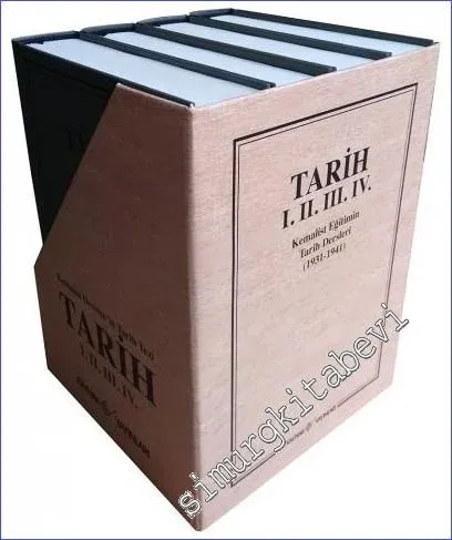 Tarih: Kemalist Eğitimin Tarih Dersleri (1931 - 1941) 4 Cilt TAKIM  -