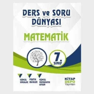 Kitap Depo 7. Sınıf Matematik Ders ve Soru Dünyası-YENİ
