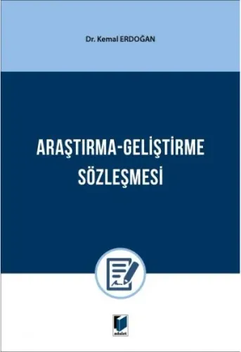 Araştırma - Geliştirme Sözleşmesi