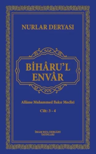 Bihâru'l Envar C. 3-4