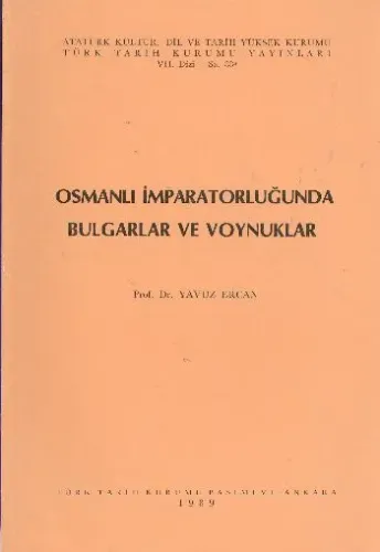 Osmanlı İmpatorluğunda Bulgarlar ve Yoynuklar