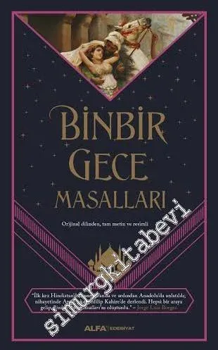 Binbir Gece Masalları 4 Cilt TAKIM - Tam Metin CİLTLİ -        2016