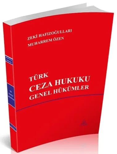 Türk Ceza Hukuku Genel Hükümler