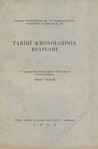 Tarihi Kronolojinin Esasları -        1954