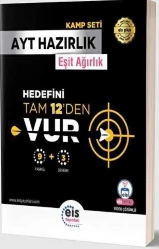 Eis Yayınları AYT Kamp Kitabı 9 Fasikül 3 AYT Denemesi EŞİTAĞIRLIK-SÖZEL