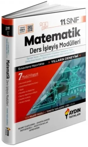 Aydın Yayınları 11. Sınıf Matematik Konu Anlatım Ders İşleyiş Modüller