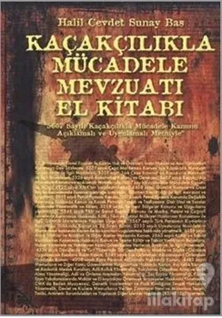 Kaçakcılıkla Mücadele Mevzuat El Kitabı