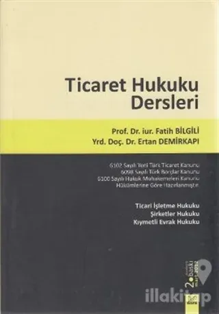Ticaret Hukuku Dersleri