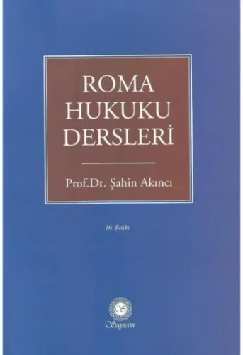 Roma Hukuku Dersleri