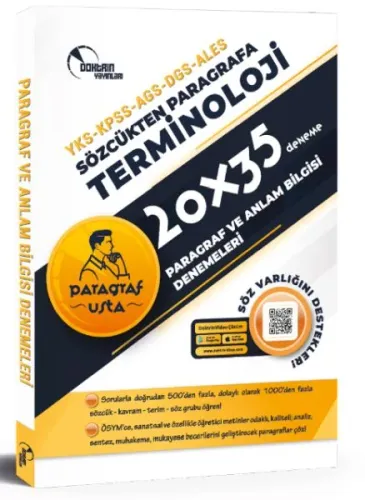 Doktrin Yayınları KPSS MEB-AGS DGS ALES YKS Terminoloji Paragraf ve An