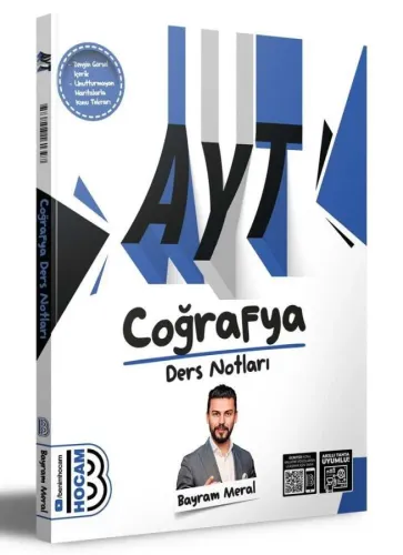 Benim Hocam Yayınları  AYT Coğrafya Ders Notları