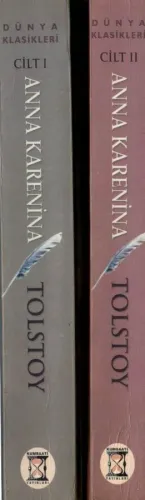 Anna Karenina 1. VE 2. CİLT Tolstoy Kum Saati %44 indirimli