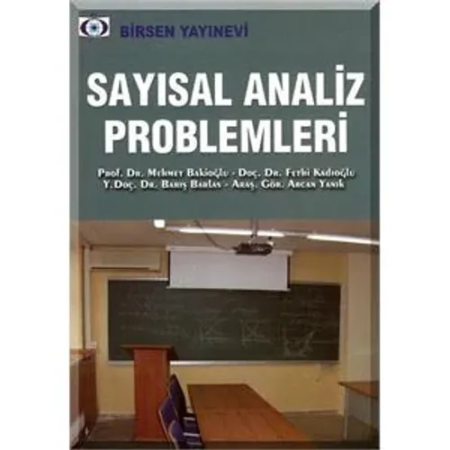 Birsen Sayısal Analiz Problemleri