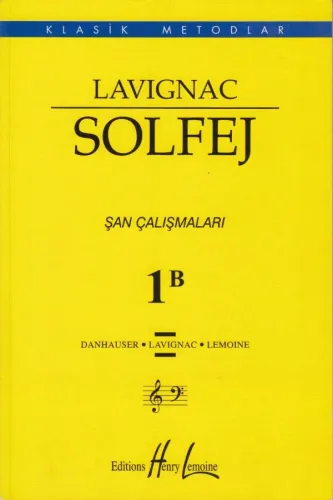 Lavignac Solfej Şan Çalışmaları 1B