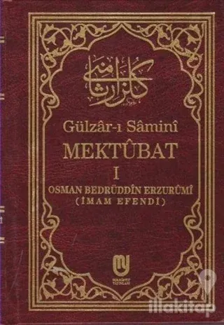 Gülzar-ı Samini Mektubat 1 (Ciltli)