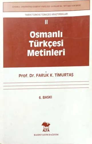 Osmanlı Türkçesi Metinleri 2