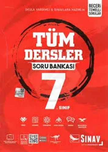 Kitap - 7.Sınıf Tüm Dersler Soru Bankası