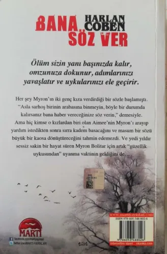 Bana Söz Ver Harlan Coben Martı Yayınevi