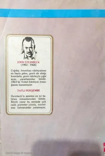Tatlı Perşembe J.Steinbeck Altın Kalem %45 indirimli