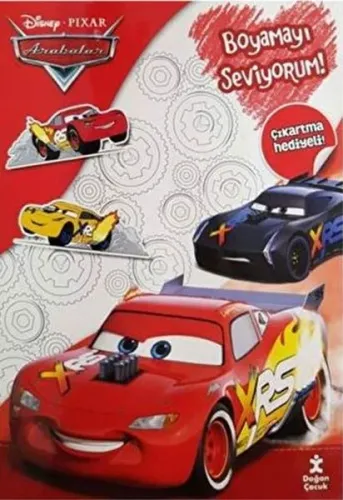 Disney Pixar Arabalar Boyamayı Seviyorum