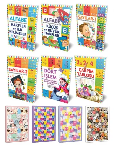 Etkinlik Kitapları 6lı Kitap Seti ve 4 Defter -5