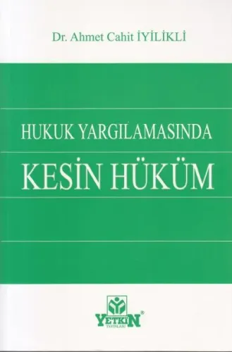 Hukuk Yargılamasında Kesin Hüküm