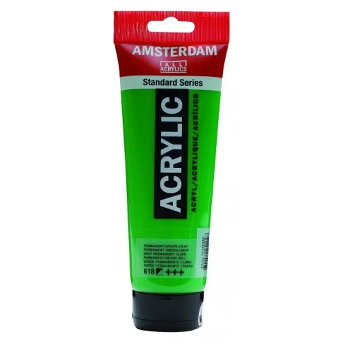 Amsterdam  Akrilik Boya 120ML. Permanent Green  Light