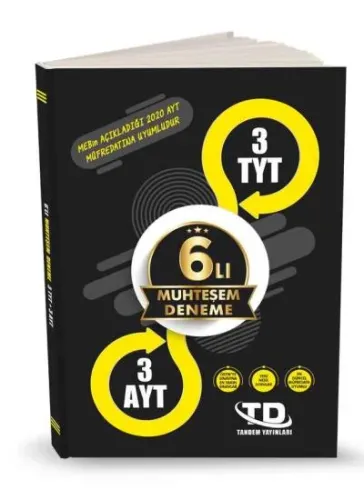 Tandem TYT 6 lı Muhteşem Deneme-YENİ