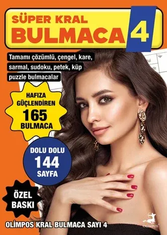 Süper Kral Bulmaca - 4 - Olimpos Yayınları Kitap Dolu Günler Diler...