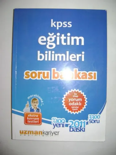 2011 KPSS EĞİTİM BİLİMLERİ SORU BANKASI