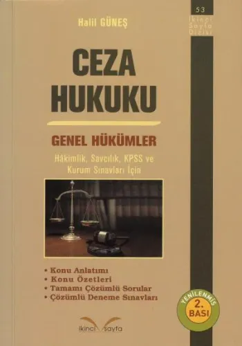 Ceza Hukuku Genel Hükümler