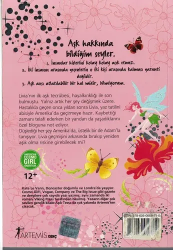 Aşk Hakkında Bildiğim Şeyler Kate Le Vann Artemis Yayınları %50 indiri