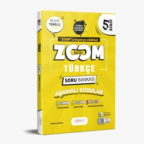 5. Sınıf Zoom Serisi  Türkçe Soru Bankası