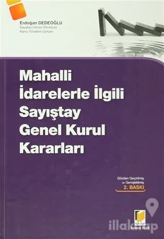Mahalli İdarelerle İlgili Sayıştay Genel Kurul Kararları (Ciltli)