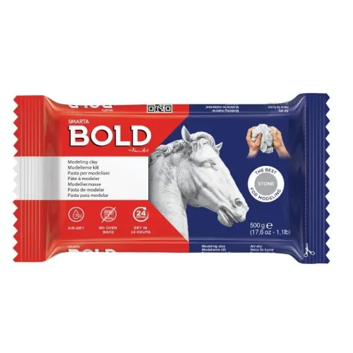 Smarta BOLD Seramik Hamuru Taş Gri (500g)