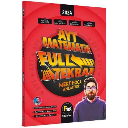 Mert Hoca AYT Matematik Full Tekrar Video Ders Kitabı