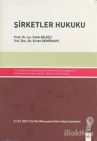 Şirketler Hukuku (Ciltli)