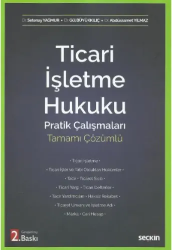 Ticari İşletme Hukuku Pratik Çalışmaları