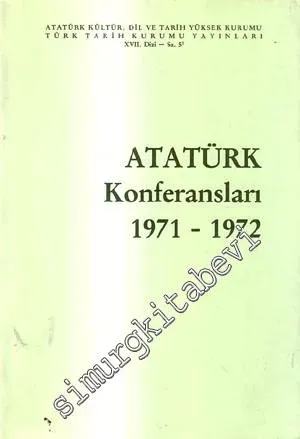 Atatürk Konferansları 5 (1971 - 1972) -