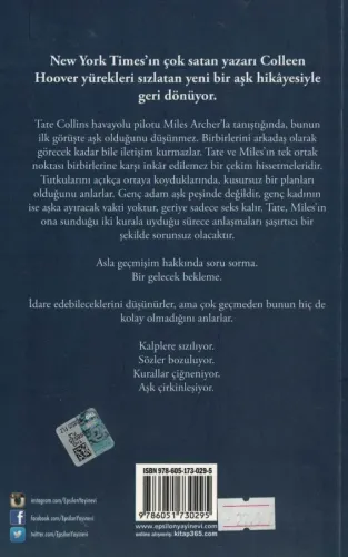 Çirkin Aşk Colleen Hoover Epsilon Yayıncılık %41 indirimli