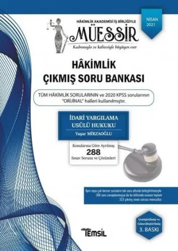 Hakimlik Çıkmış Soru Bankası İdari Yargılama Usulü Hukuku