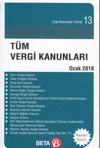 Tüm Vergi Kanunları