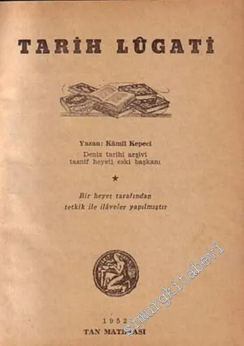 Tarih Lugati -        1952