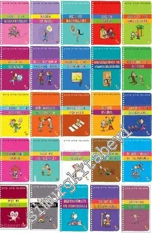 Çıtır Çıtır Felsefe Seti 31 Kitap TAKIM -